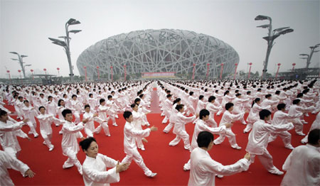 One-year anniversary of the Beijing Olympics