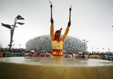 One-year anniversary of the Beijing Olympics