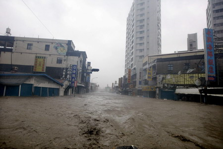 10 still missing as typhoon Morakot nears