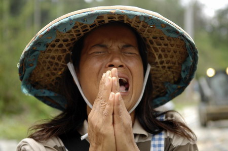 Typhoon-hit Taiwan village devestated, but resilient