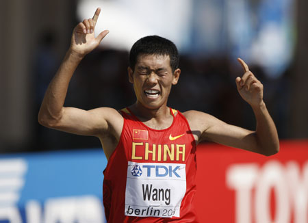 China's 3rd male medalist at World Athletics history