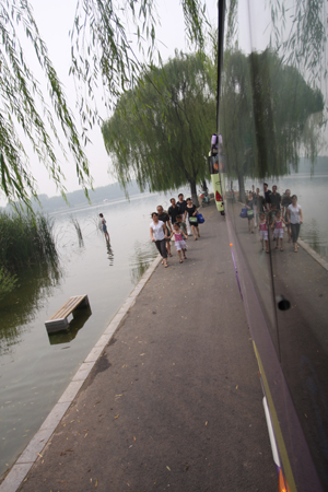 A landscape comes from a landfill in Tangshan