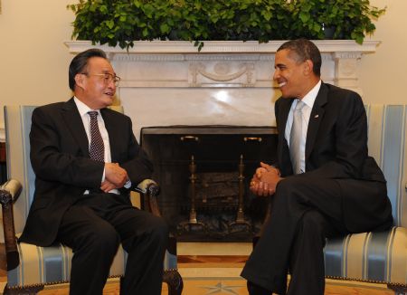Top Legislator Wu meets with US officials