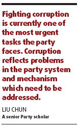 Party meets to build democracy, fight corruption