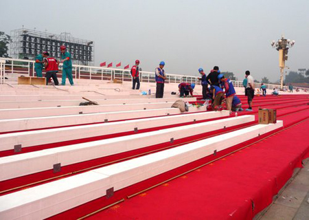 Tiananmen Gate ready for celebrations