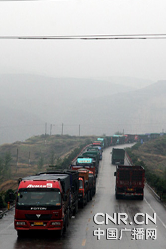 50-kilometers traffic jam in north China