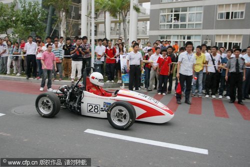 Car designing contest in Xiamen