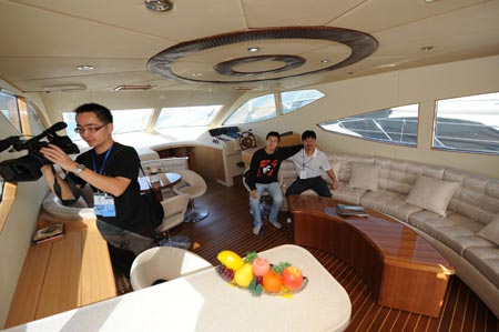 Int'l Boat Show kicks off in Xiamen