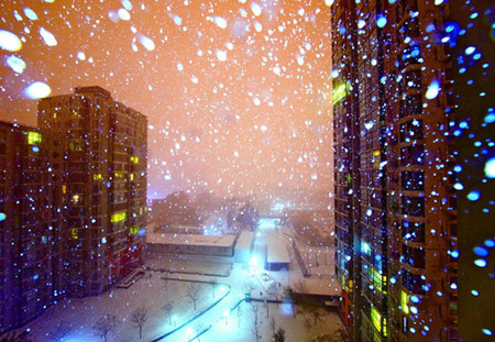 Beijing embraces heavy snow