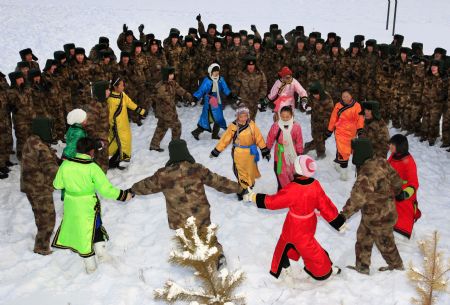 Jubilant Chinese greet New Year