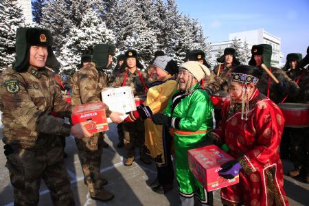 Jubilant Chinese greet New Year