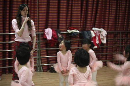 Little ballet dancers