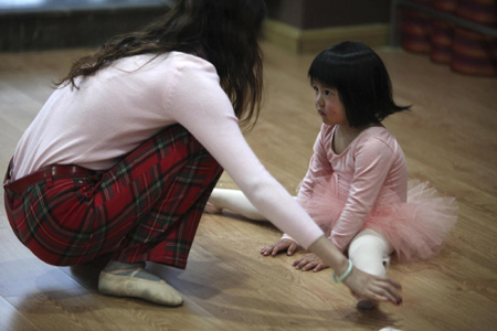 Little ballet dancers