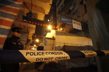 Man arrested after HK acid attack; 30 injured