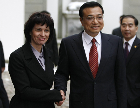 China, Switzerland oppose trade protectionism