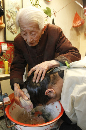 Cutting that girl right out of his hair