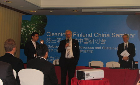 Finland furthers co-op on clean tech with China