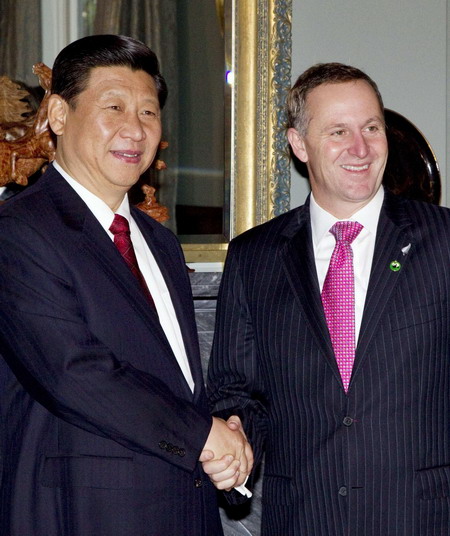 Chinese VP hails ties with New Zealand