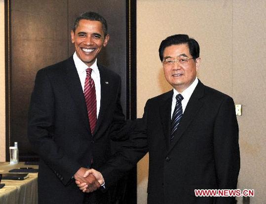 Hu: China, US need to stay the same course