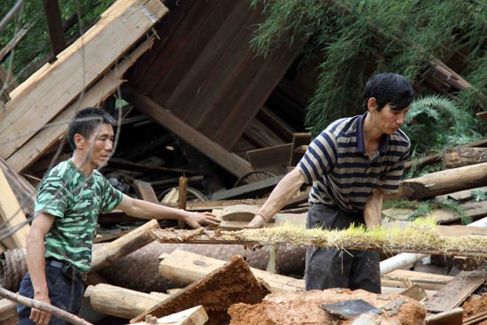 Landslides wreak havoc in mountainous regions