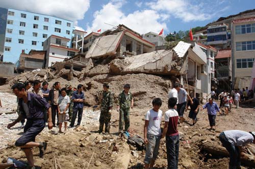 127 dead in rain-triggered landslides in NW China