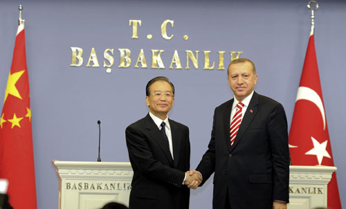China, Turkey leaders aim for $100b trade target