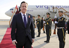 UK PM Visits China