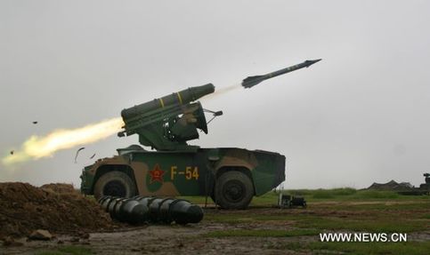 China ends air defense exercise with live-fire drill