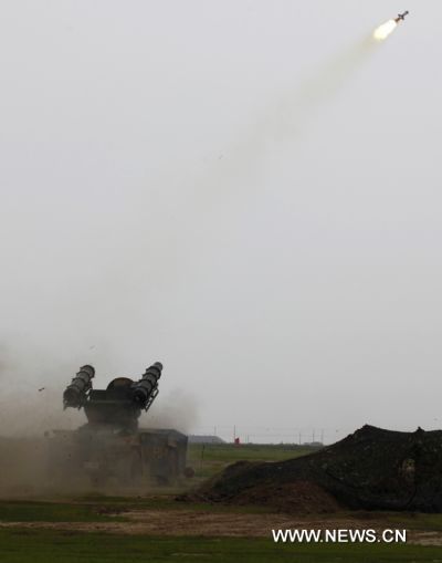 China ends air defense exercise with live-fire drill