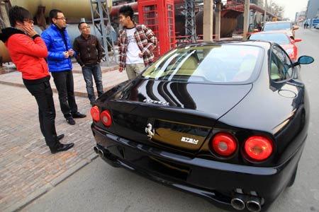 Supercar youths in drive for good image