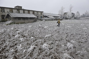 Special: Big freeze hits S China