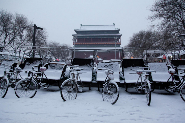 Beijing embraces second snowfall within three days