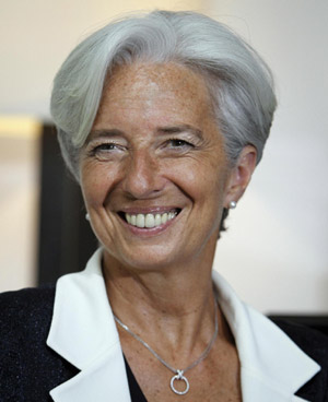 Lagarde woos China's backing for IMF bid