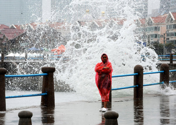 Gales, downpours affect 164,000 in coastal provinces