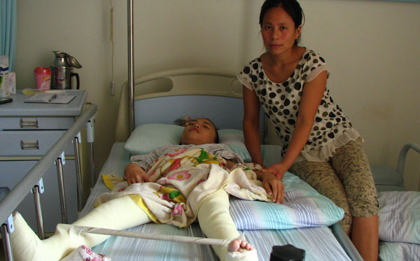 Boy's family goes heavily in debt for surgery