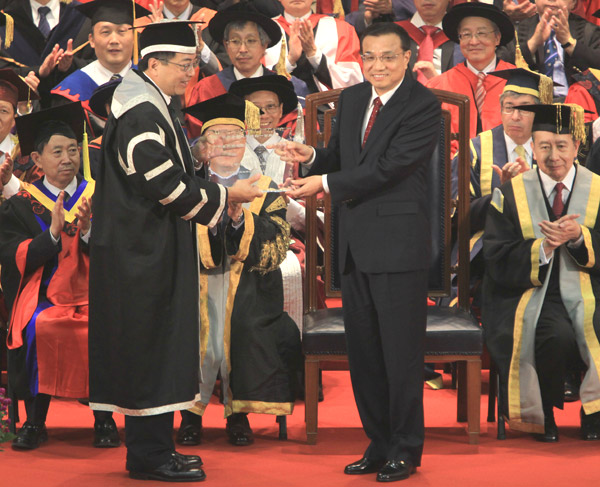 Vice-premier attends HKU centennial celebrations