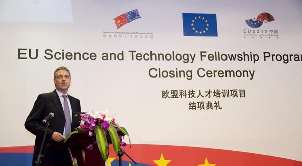 EU researchers leave their mark on China