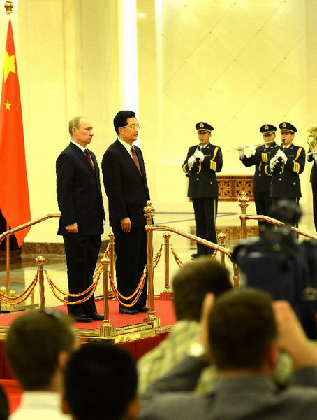 China, Russia leaders hold talks in Beijing