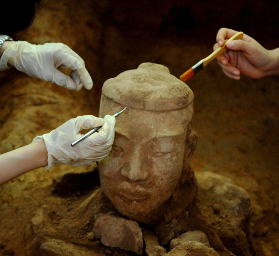 More terracotta warriors discovered in NW China