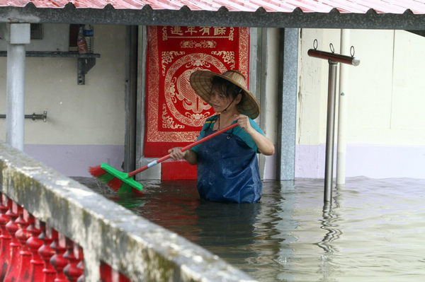 Two typhoons barrel down on China