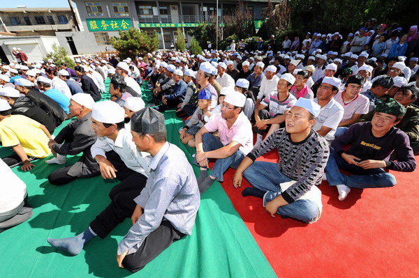 Chinese Muslims celebrate Eid al-Fitr