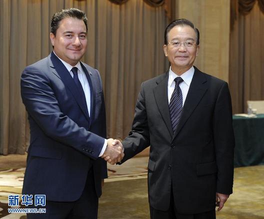 Wen meets with foreign leaders at China-Eurasia Expo