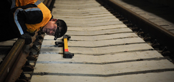 First alpine rail gets midnight maintenance