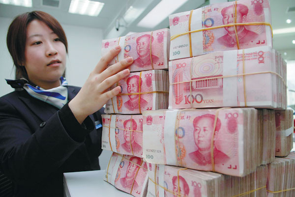 Giant rise in global yuan use