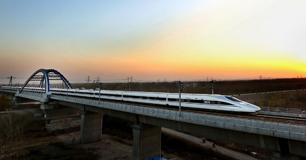 Beijing-Guangzhou train to take much less time