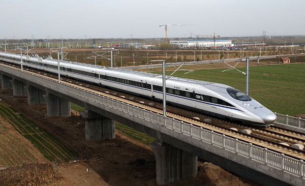 Beijing-Guangzhou train to take much less time