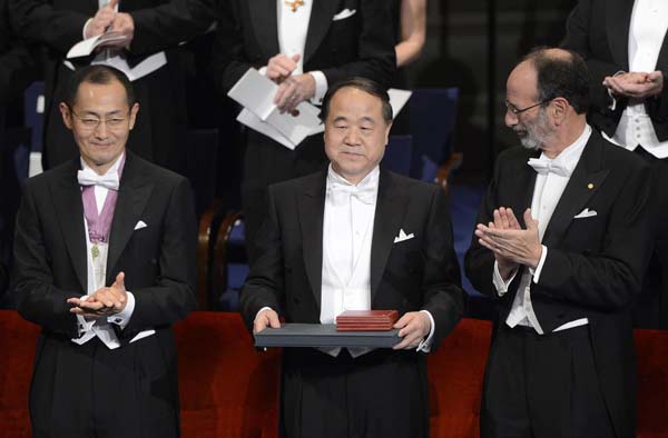 Mo Yan awarded 2012 Nobel Prize in Literature