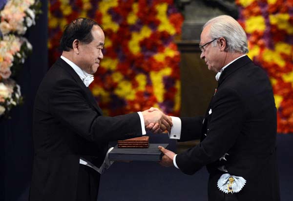 Mo Yan awarded 2012 Nobel Prize in Literature