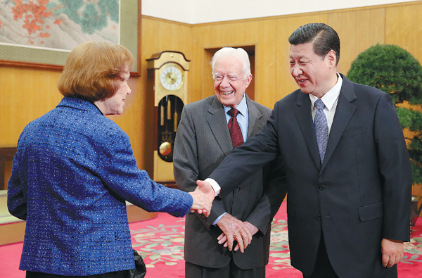 Xi pursues better ties between China, US