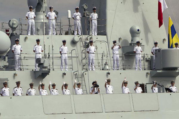 Chinese Navy ships visit Sydney